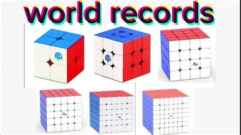 rubiks cube   world record single youtube