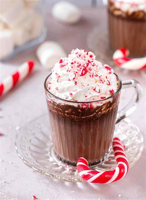 Peppermint Hot Cocoa Recipe • Mocktail.net: Best Easy Drink Recipes