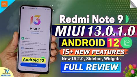 Redmi Note New Miui Android Update Features Miui