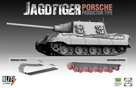 Berliner Zinnfiguren Sd Kfz Jagdtiger Porsche Production