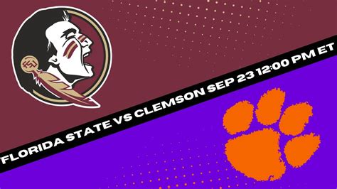 Florida State Vs Clemson Predictions Picks And Best Odds Week 4 Free