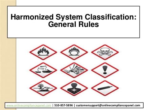 Harmonized System Classification: General Rules