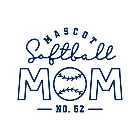 Softball Mom Svg Png Ai Eps Dxf Cricut Cut Files Silhouet Inspire Uplift