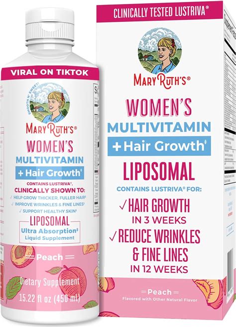 Liquid Multivitamin for Women + Lustriva Hair Growth Liposomal - Lauren Kay Sims