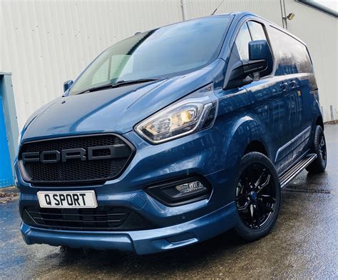 Chrome Blue Ford Transit Custom Q Sport Ford Transit Transit Custom