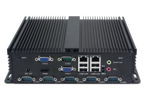 Fanless mini box PC with 10 COM LVDS and VGA MPC-1080U Specifications