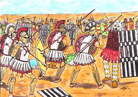 Engaging the Persian defence, early 5th century BC – Empire of History