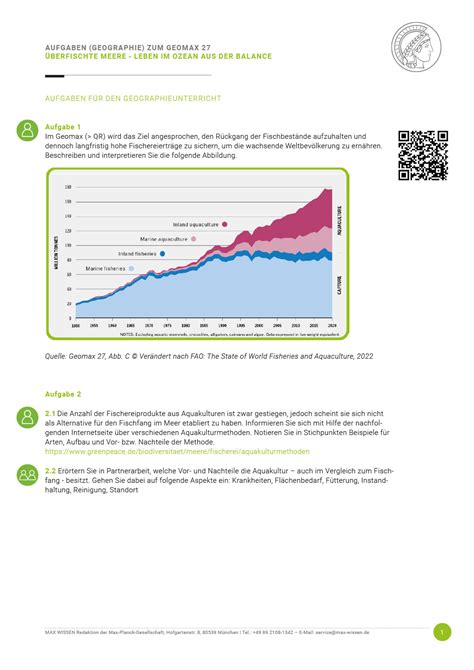 Aufgaben Berfischung Geographie Max Wissen De
