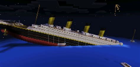 RMS Titanic Sinking [Creation] | Minecraft PE Maps