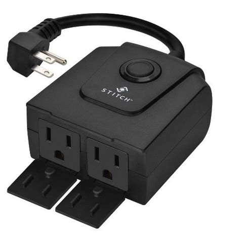 monoprice smart outdoor plug ip weather resistance  individually