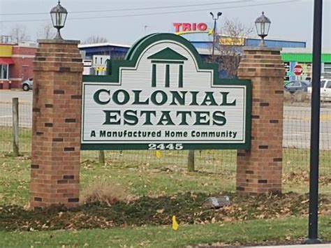 COLONIAL ESTATES MOBILE HOME PARK - Updated January 2025 - 2445 ...