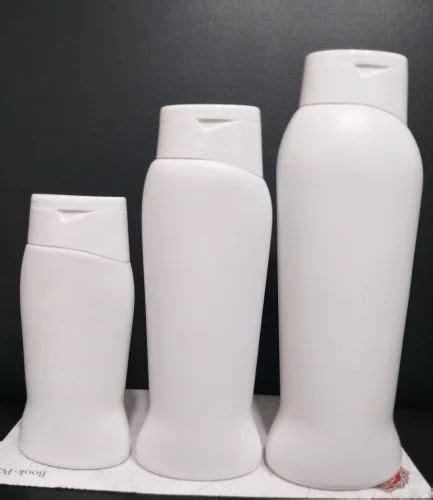 Flip Top Cap HDPE AURIS SHAPE BODY LOTION BOTTLES Use For Storage