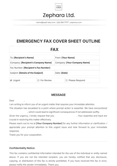 Free Fax Cover Sheet Templates And Examples Edit Online And Download