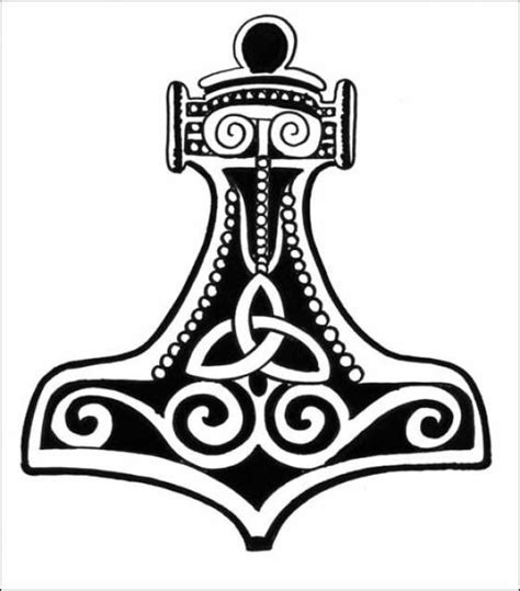 Loki Norse Symbols | Thor’s Hammer , a symbol of protection, strength, consecration, and ...