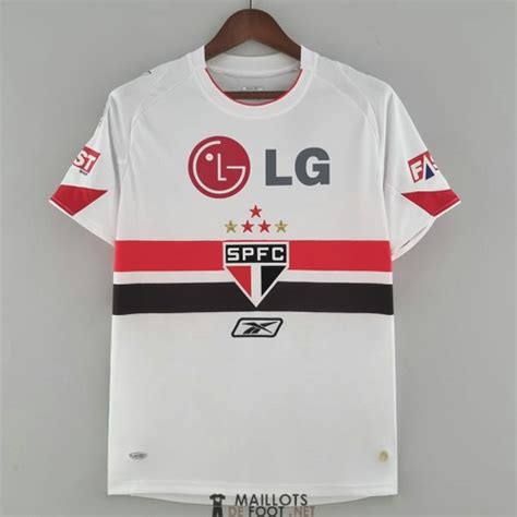 Maillot Sao Paulo Fc Retro Domicile