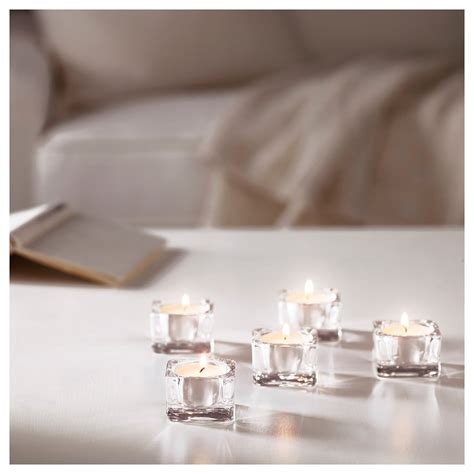 Ikea Glasig Tealight Holder Clear Glass Glass Tea Light Holders Ikea Tea Lights Tea Light