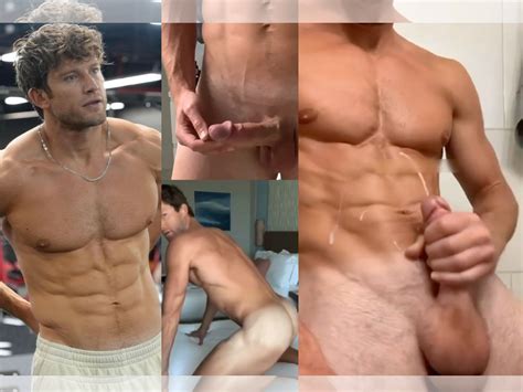Blonde Muscle Jock Jerks His Cock Cums ThisVid