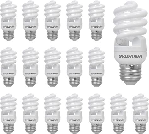 SYLVANIA CFL T2 Twist Light Bulb 60W Equivalent Efficient 13W 800