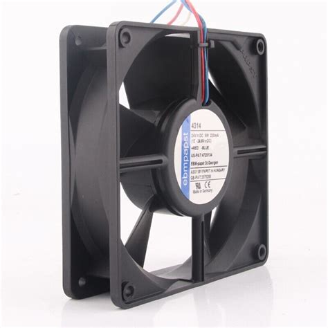 EBM PAPST MULTIFAN 4314 24V 0 21A 5W 120 120 30mm Inverter Axial Fan