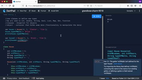 Dart Classes Basics Of Classes In Dart Youtube