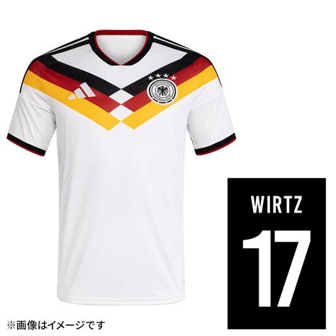 adidas ドイツ代表 2026 ホーム レプリカ ユニフォーム #17.ヴィルツ CQ482 KD8363【17W】 代表･クラブ ...