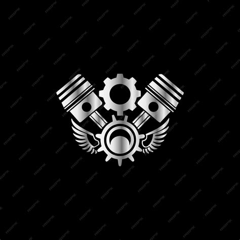 Premium Vector | Car engine logo template vector icon illustration ...