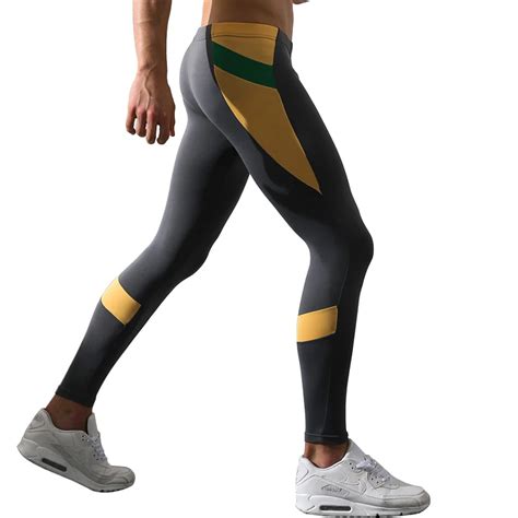 Running Tights Leggings For Men Sports Trousers Gym Fitness Skinny