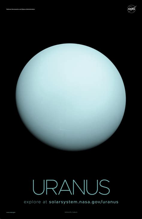 Uranus Poster - Version A | NASA Solar System Exploration