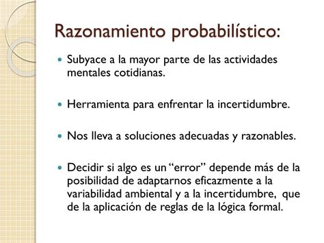 Ppt Pensamiento Probabil Stico Mar A Puy P Rez Echeverr A Alfredo