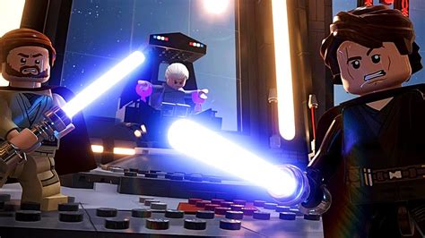 Anakin Skywalker And Obi Wan Kenobi Vs Count Dooku Lego Star Wars The Skywalker Saga Youtube