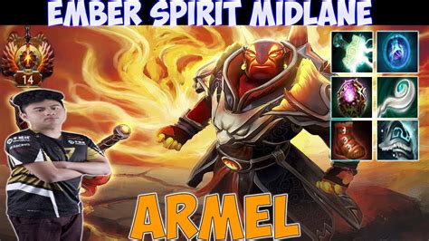 Armel Ember Spirit Midlane Gameplay Top Rank Pro Gameplay Dota