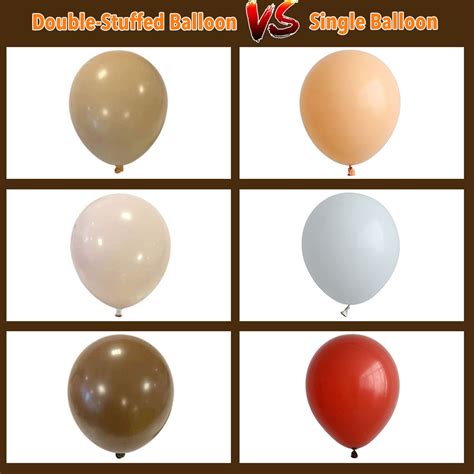 Buy Brown Balloons Garland Arch Kit Double Stuffed Nude Balloons Tan