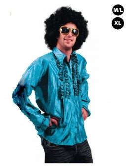 Chemise Disco Bleue