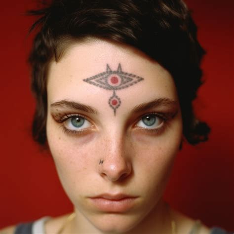 Pineal Gland Third Eye Tattoo