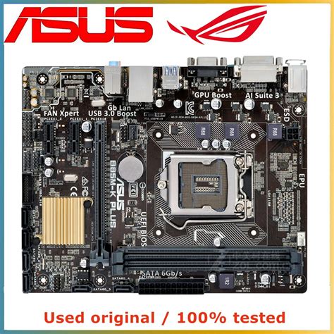 For Intel B85 Lga 1150 Cpu For Asus B85mk Plus Motherboard Computer