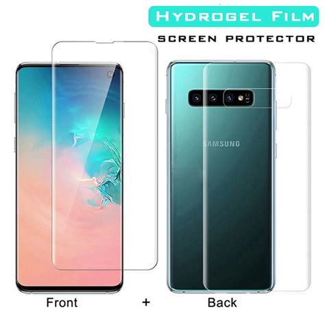 Full Cover Hydrogel Film For Samsung Galaxy S21 S20 FE S8 S9 S10 Plus