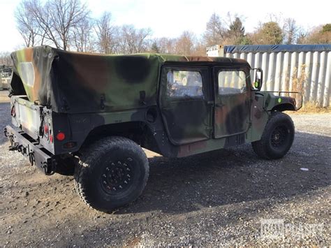 Surplus Am General M1097r1 Hmmwv 4 Door Soft Top W Truck Body In Chambersburg Pennsylvania