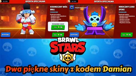 Kupiłem dwa skiny Chińskiego Nowego Roku z kodem Damian w Brawl Stars