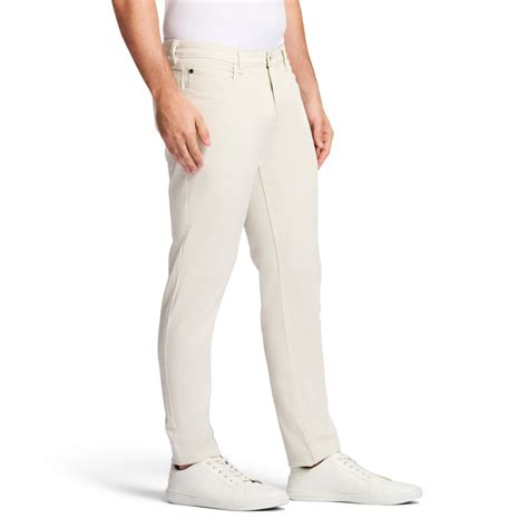 Saltwater 5 Pocket Straight Fit Chino Pant Silver Birch Izod