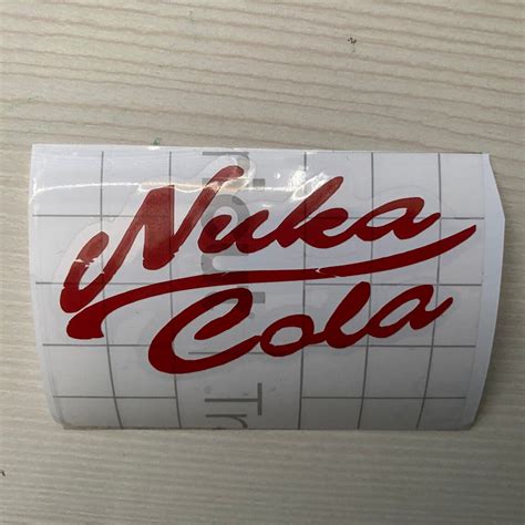 Fallout Nuka Cola Vinyl Sticker Etsy