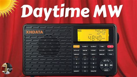 XHDATA D 109WB WX Shortwave Radio Daytime MW YouTube