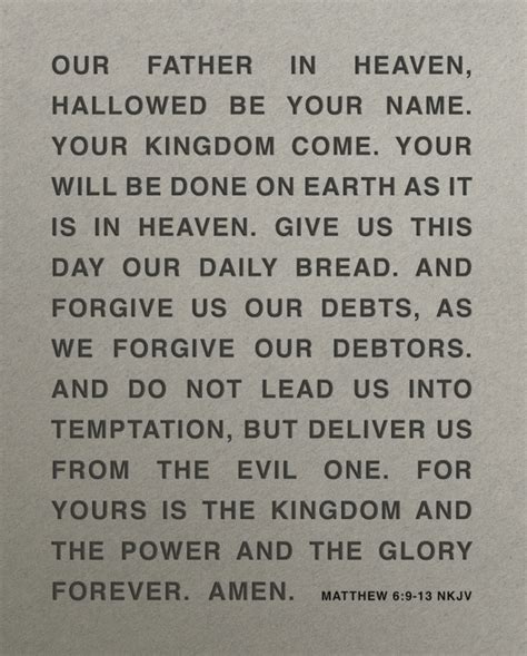 Lords Prayer The Lords Prayer Our Lords Prayer Lords Prayer Tattoo