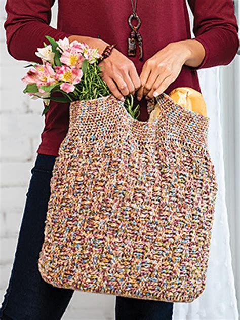 Ravelry Farmers Market Tote Pattern By Kathleen Berlew