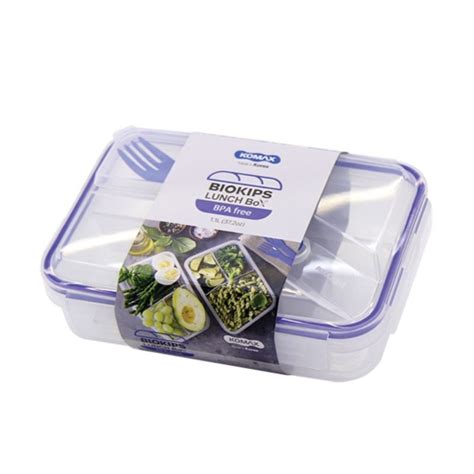 Komax Biokips Lunch Box With Fork Shopee Malaysia