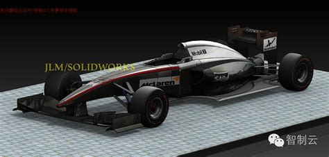 【卡丁赛车】mclaren F1方程式赛车三维建模图纸 Igs格式 Stp格式 Solidworks 仿真秀干货文章