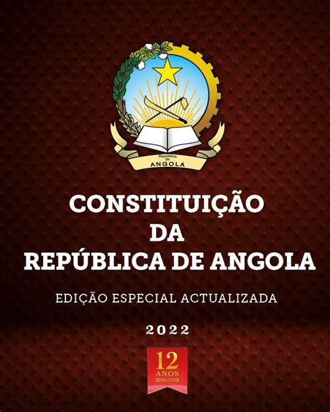 Constituição Da República De Angola 2022 Julaw Plataforma Jurídica