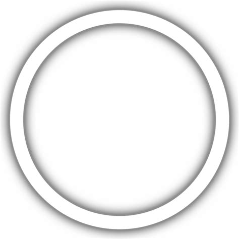 Download White Circle Outline Transparent Background