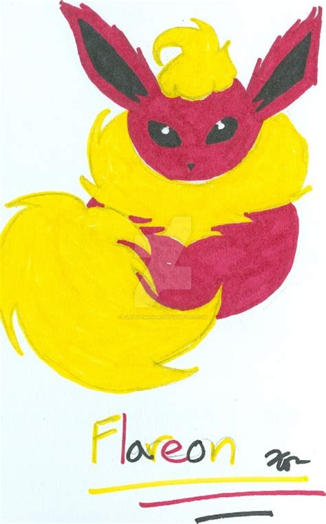 Chibi Flareon By Fukayamayuki On Deviantart