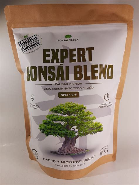 Expert Bonsái Blend Abono Orgánico Mineral 1 Kg BONSAIBILOBA