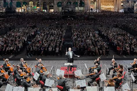 Filarmonica Della Scala Concerto In Piazza Duomo Giugno Milano Post